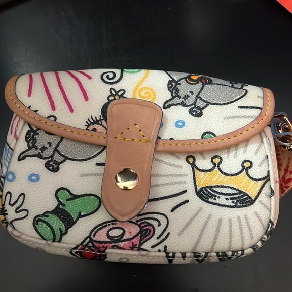 Dooney & Bourke Multicolor Dumbo Wristlet - Picture 1 of 10